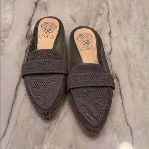 Vince Camuto Gray Women's Perforated Flats